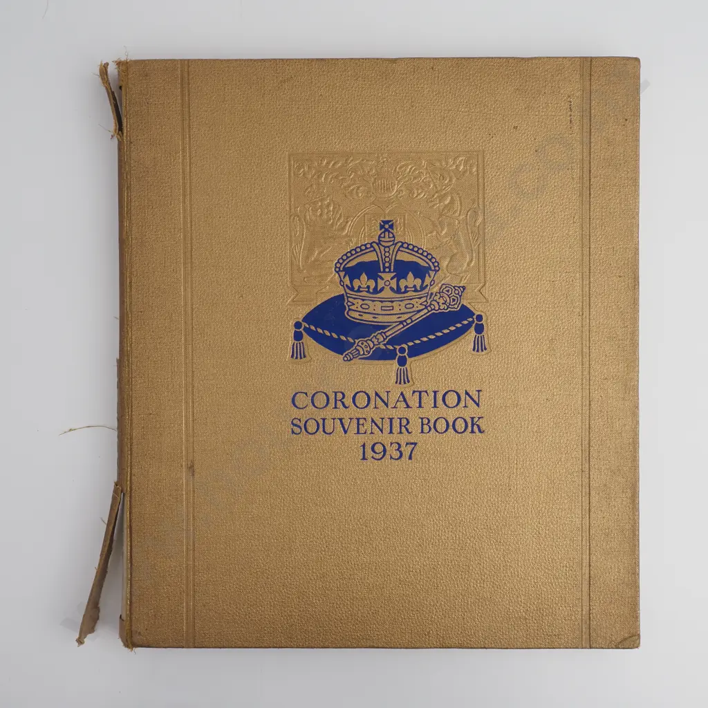 Gordon Beckles - 'Coronation Souvenir Book 1937 - Daily Express London 1937 Image 1++