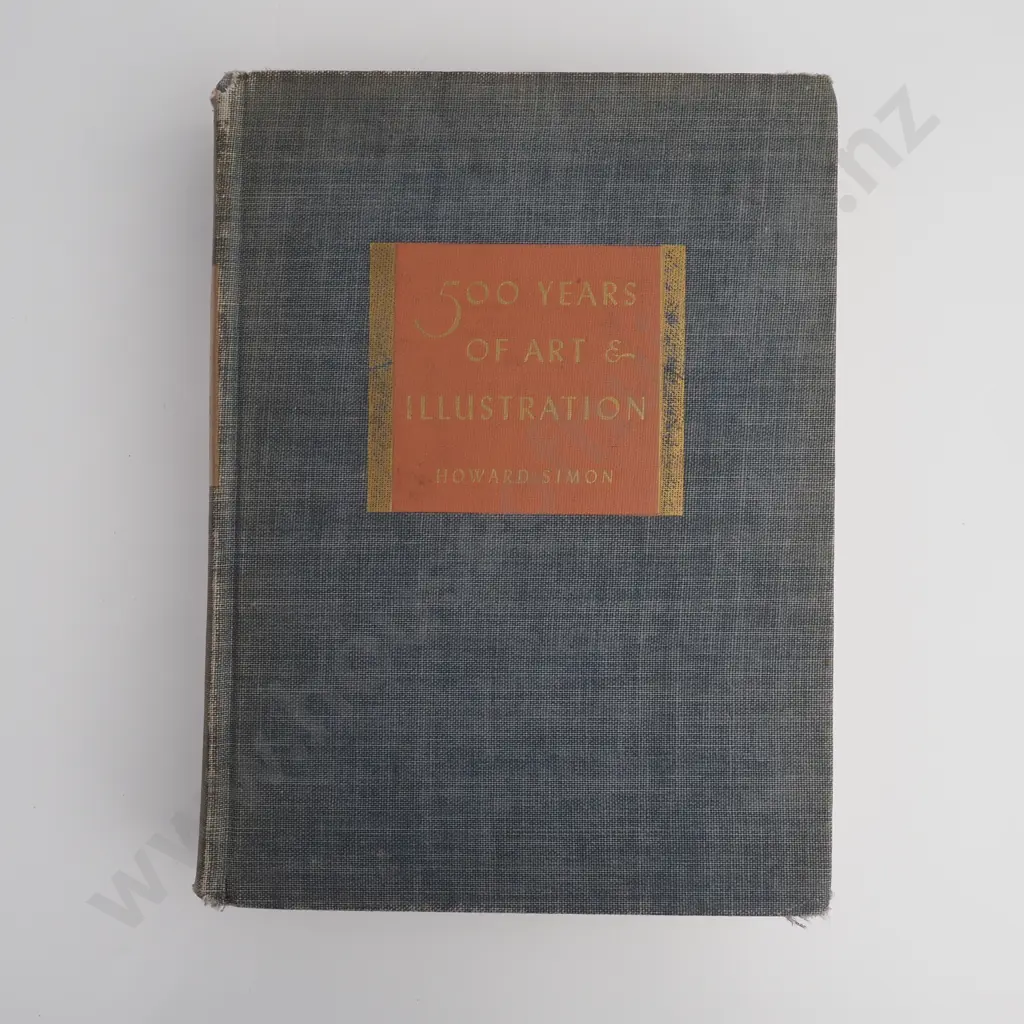 Simon, Howard; 500 Years of Art & Illustration [ From Albrecht Durer to Rockwell Kent] Image 1++