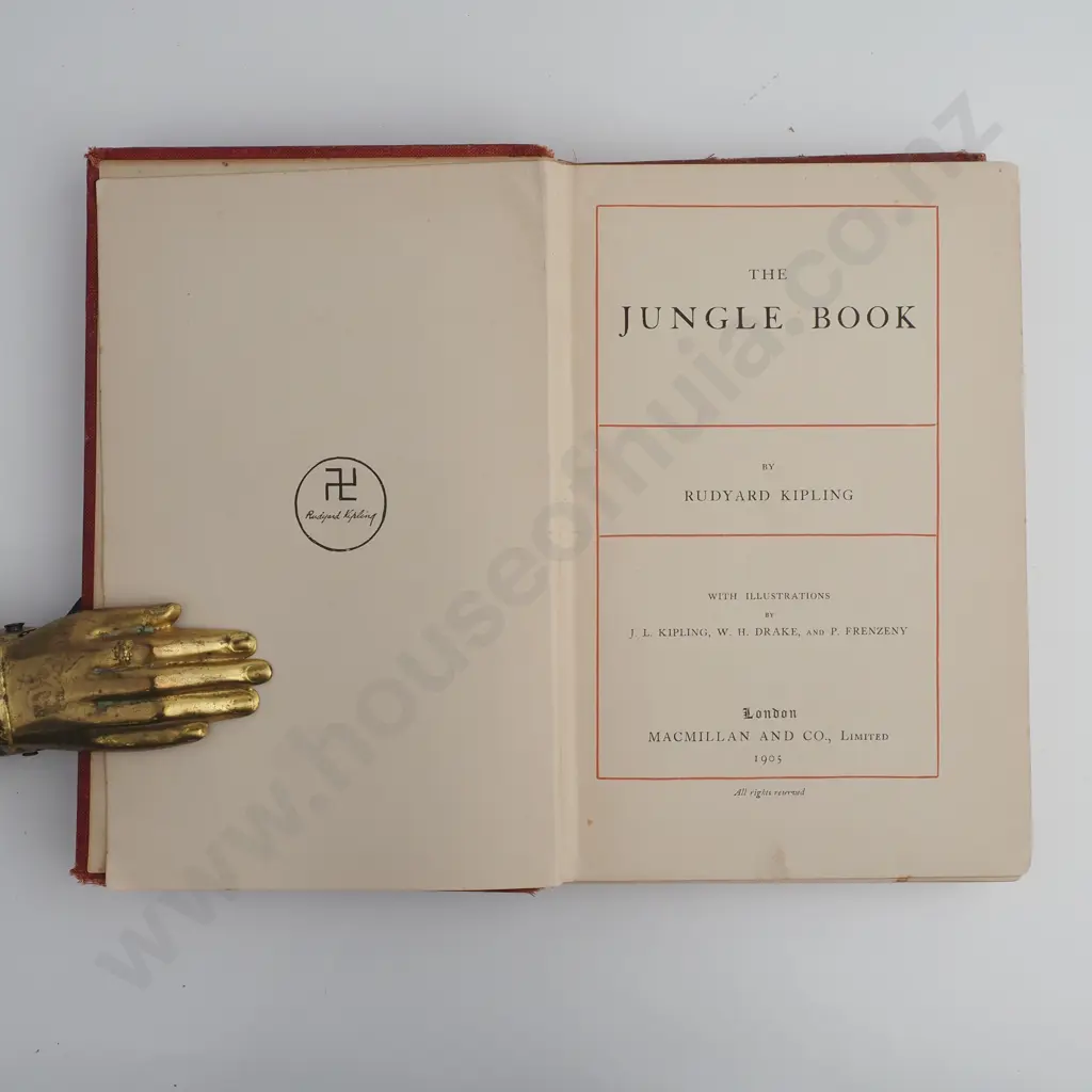 Kipling, Rudyard; The Jungle Book [AF] Image 1++