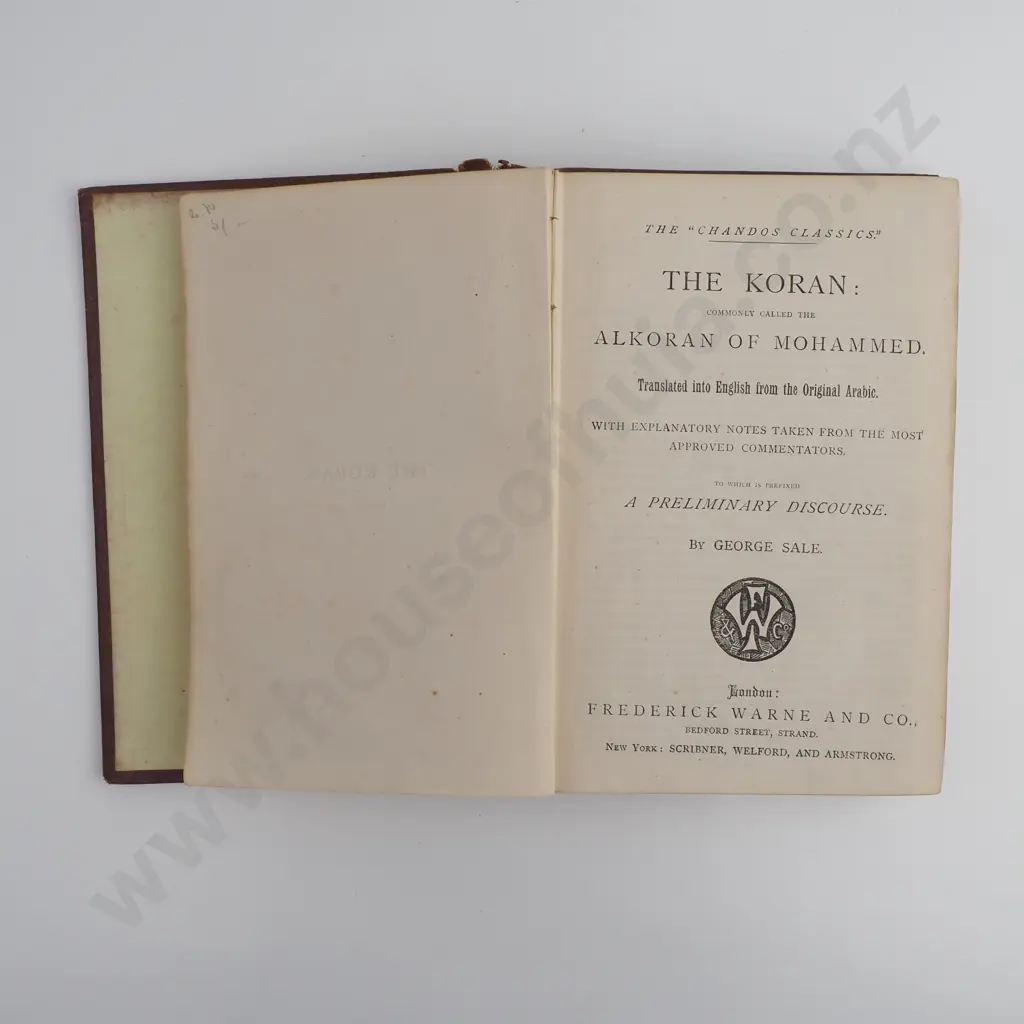 George Sale - 'Sale's Koran' Image 1++