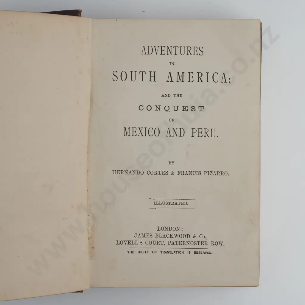 Hernando Cortes & Francis Pizarro - 'Adventures in South America' Image 1++