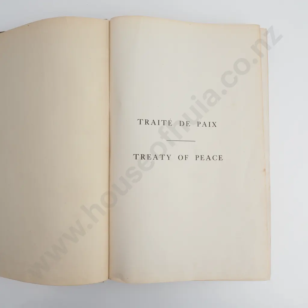 The Treaty of Peace Image 1++