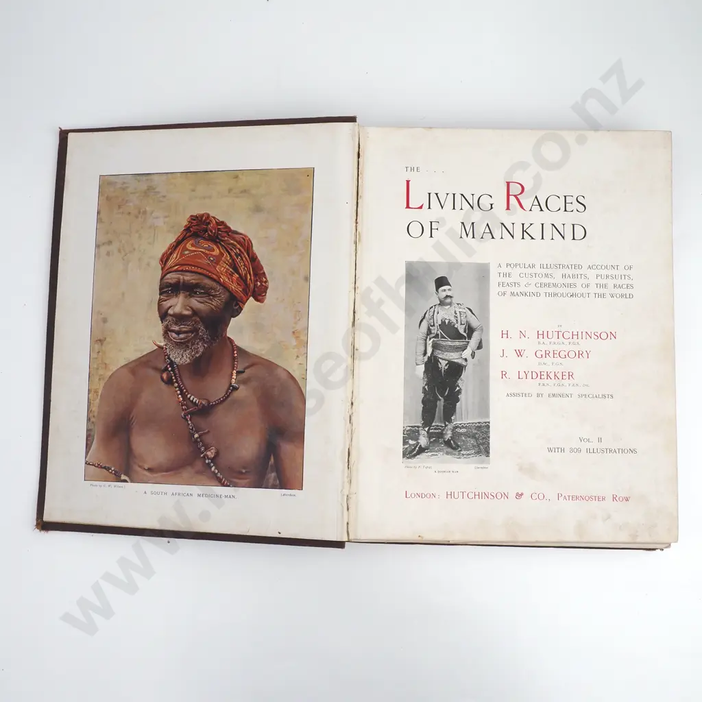 Hutchison & Co - 'The Living races of Mankind' Hazel, Watson, and Viney LD (1902?) Image 1++