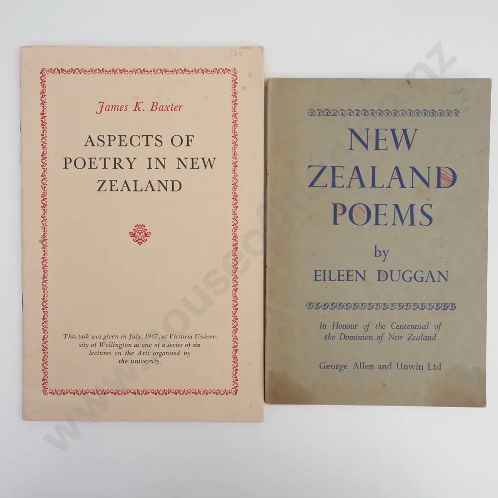 Two Books on New Zealand Poetry Image 1++