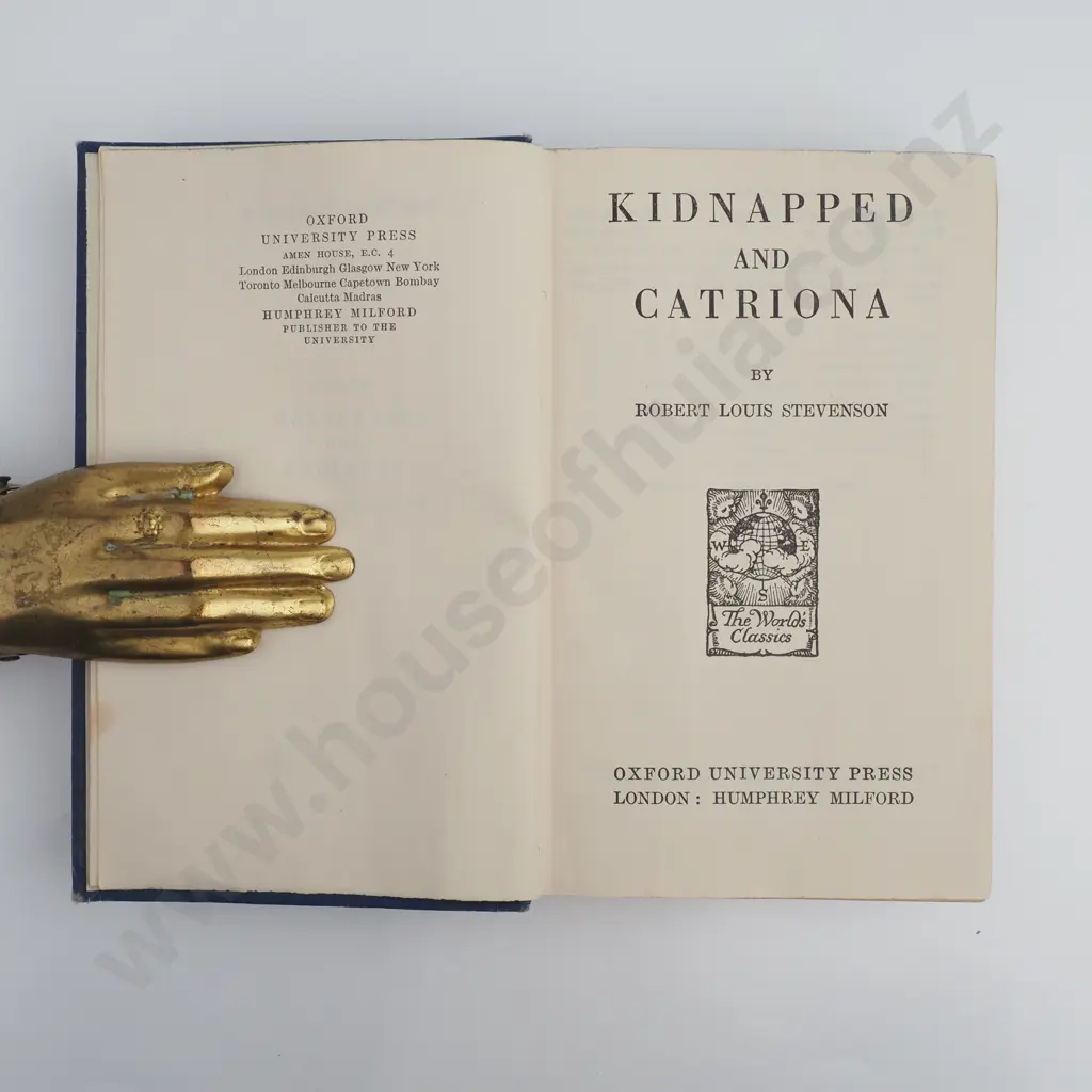 Stevenson, R. L.; Kidnapped and Catriona Image 1++