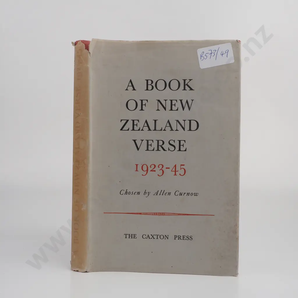 A Book of New Zealand Verse, 1923-45 Image 1++
