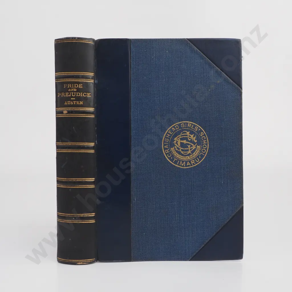 Jane Austin - 'Pride and Prejudice' Macmillan and Co; Rebound (1909) Image 1++