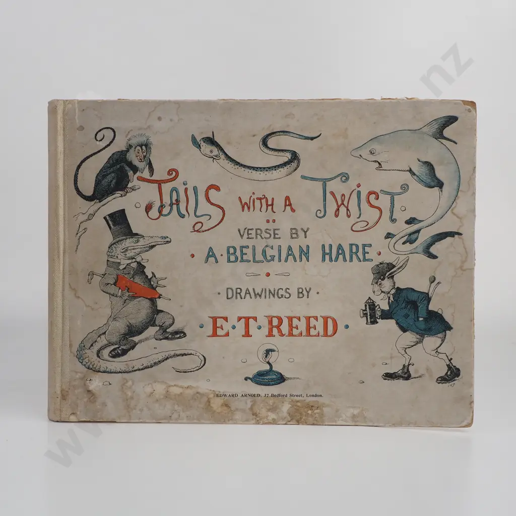 A. Belgian Hare - 'Tails With A Twist' Edward Arnold, First Edition (1898) Image 1++