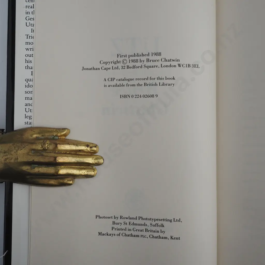 Chatwin, Bruce; UTZ Image 1++