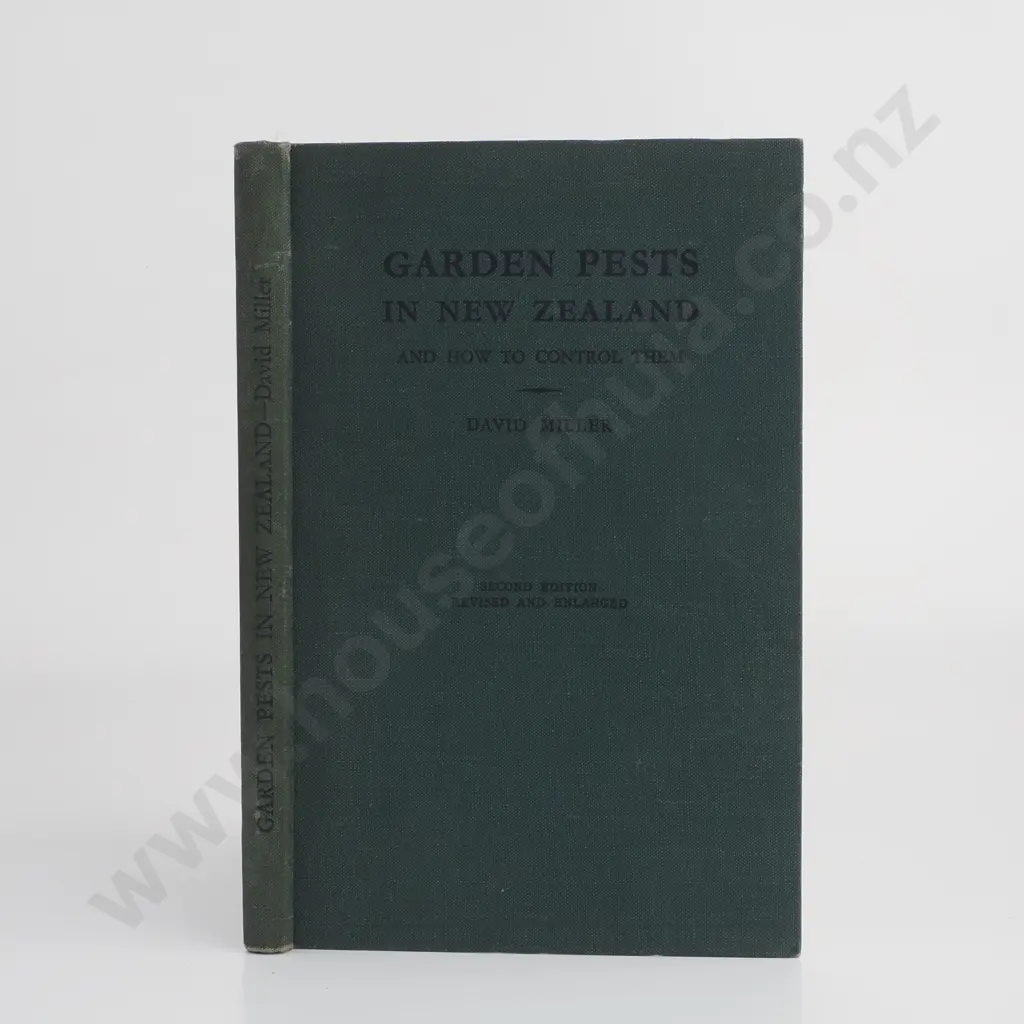 David Miller - 'Garden Pests in New Zealand and How to Control Them' Whitcombe & Tombs Ltd Second Edition (1944?) Image 1++
