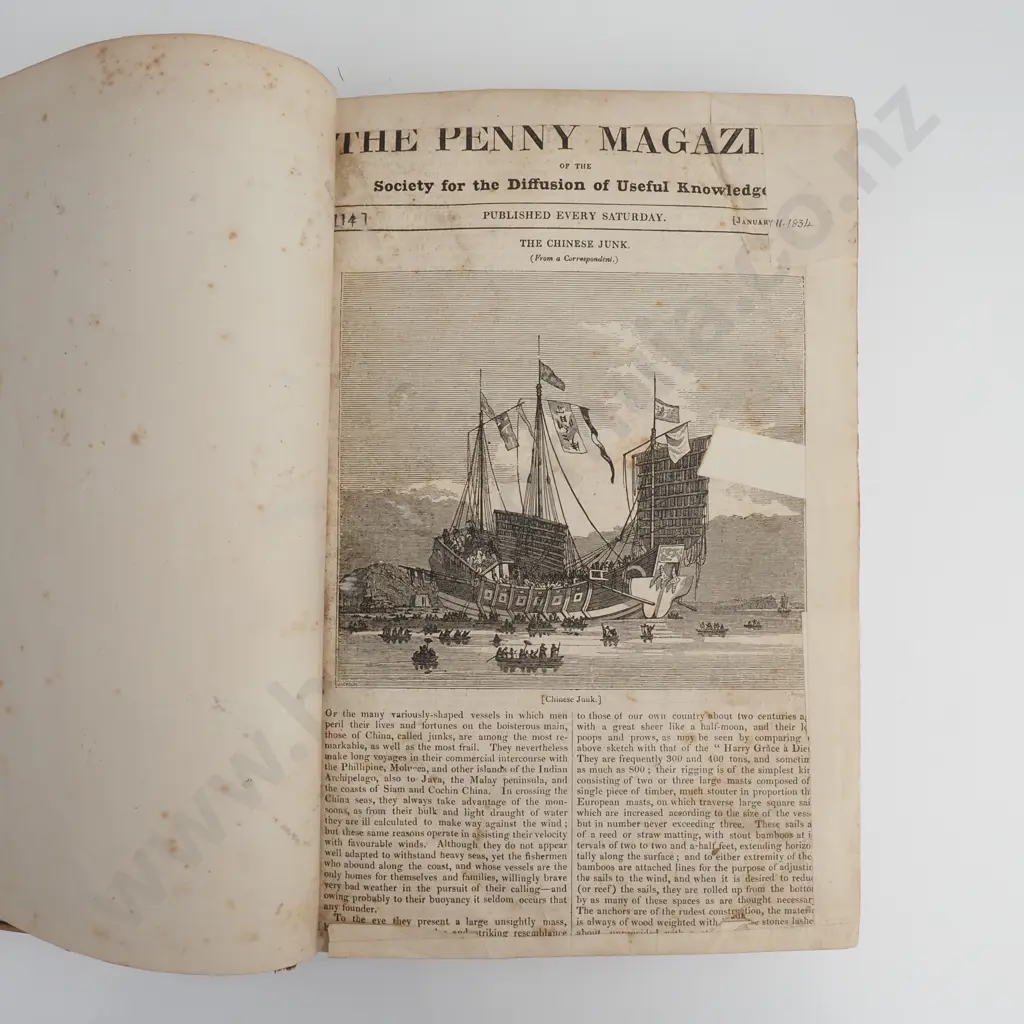 The Penny Magazine, 1834 Image 1++