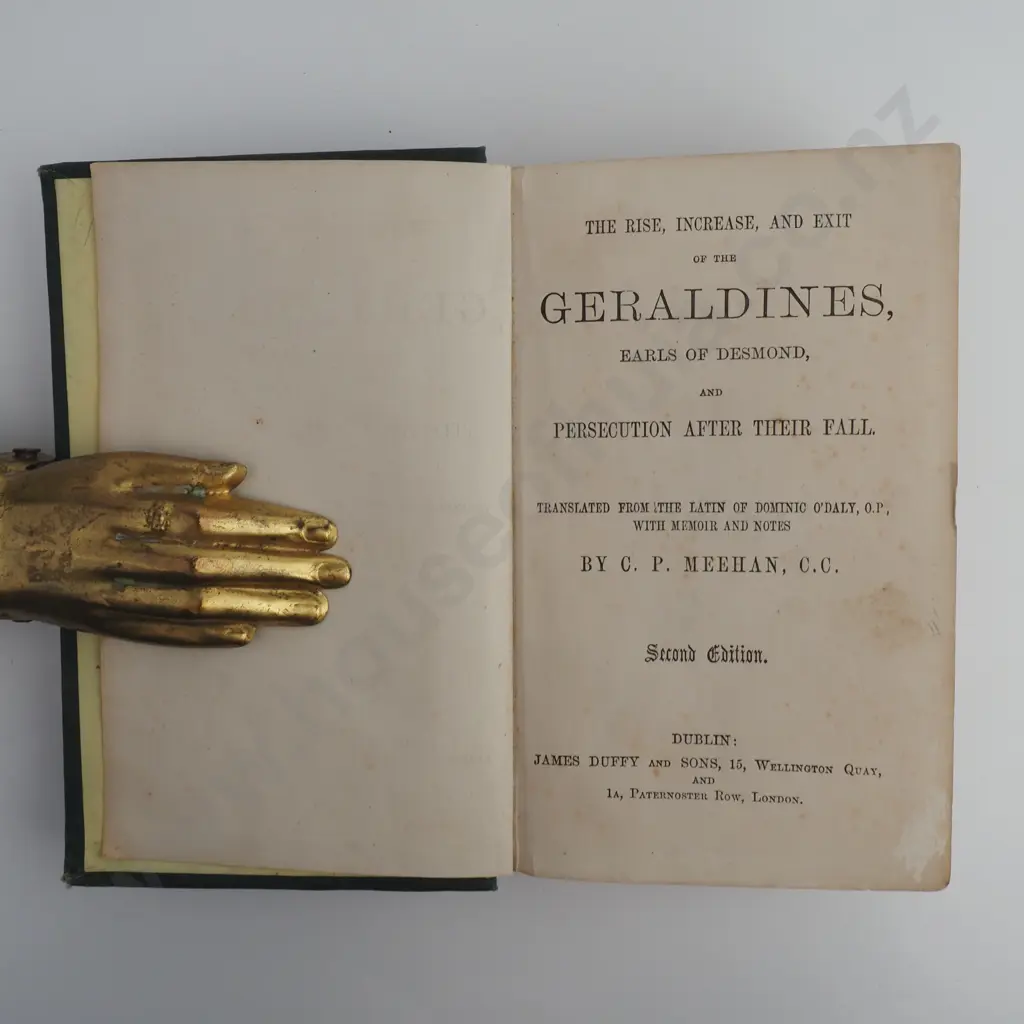 C. P. Meehan - The Rise, Increase, and Exit of the Geraldines, Earls of Desmond' Image 1++