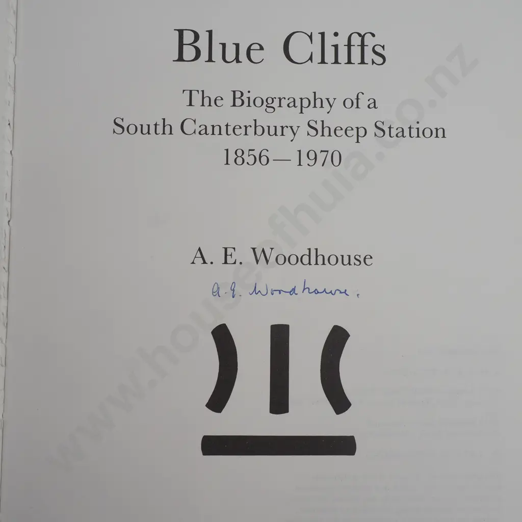 A.E Woodhouse 'Blue Cliffs'1972 Image 1++