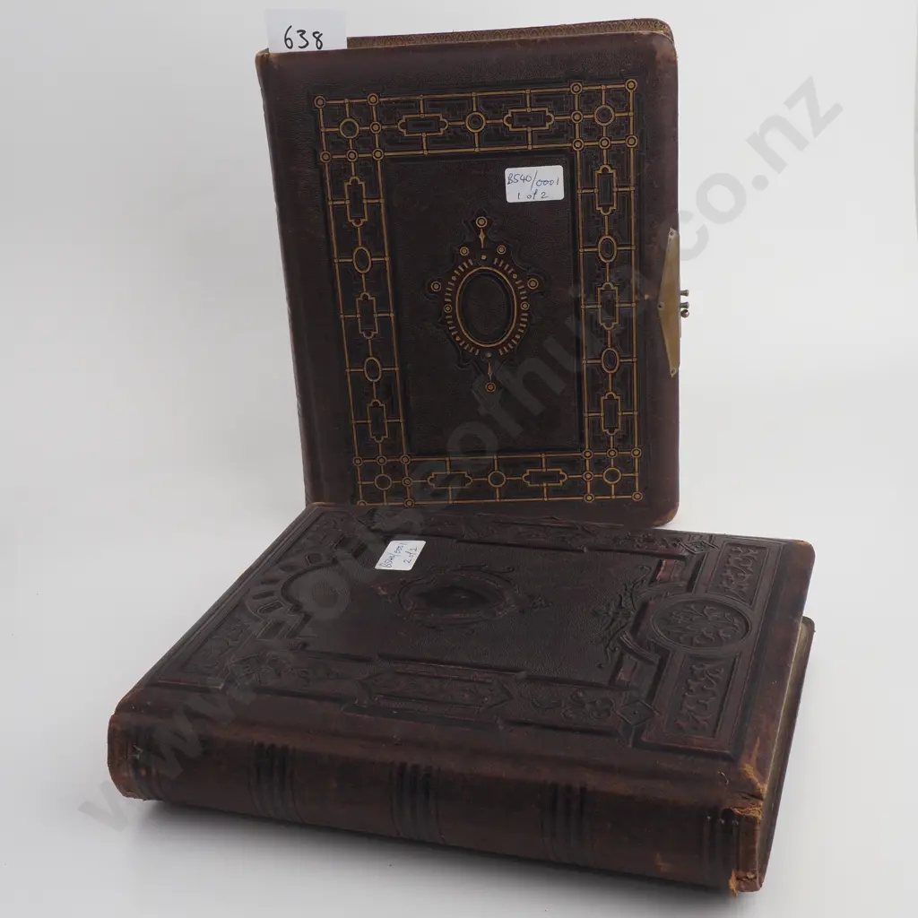 Two Victorian Photo Albums Image 1++