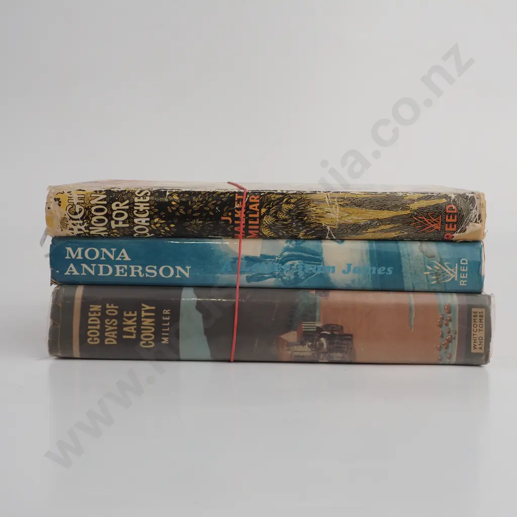 Collection of Three Books - Colonial New Zealand Image 1++