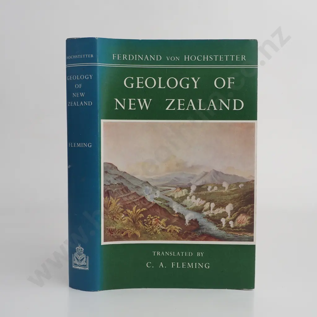 Ferdinand von Hochstetter - 'Geology of New Zealand' 1959 Image 1++