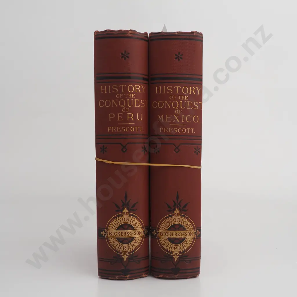 2 volumes by William H. Prescott Image 1++
