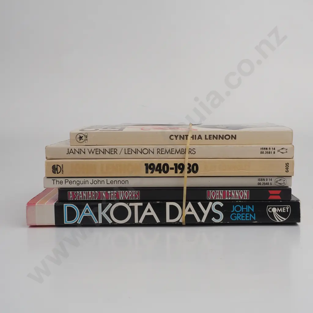 6 Books on/by John Lennon Image 1++