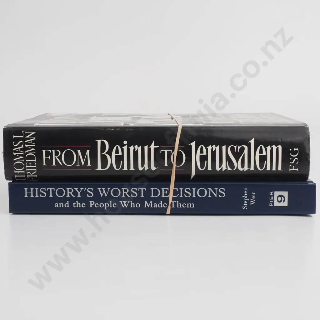 History's Worst Decisions & From Beirut To Jerusalem Image 1++