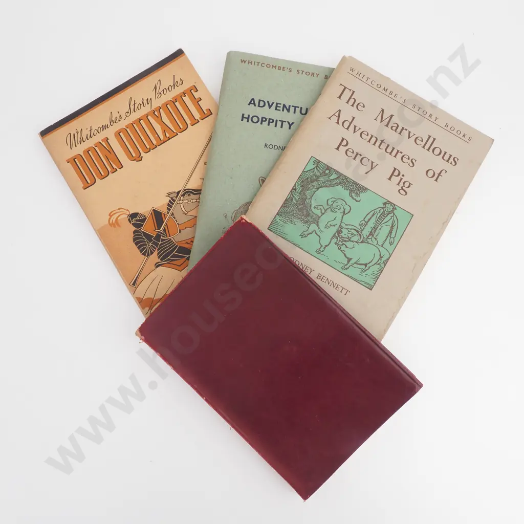 Four Classic Children's Books - 3x Paperback & 1x Leather Bound Image 1++
