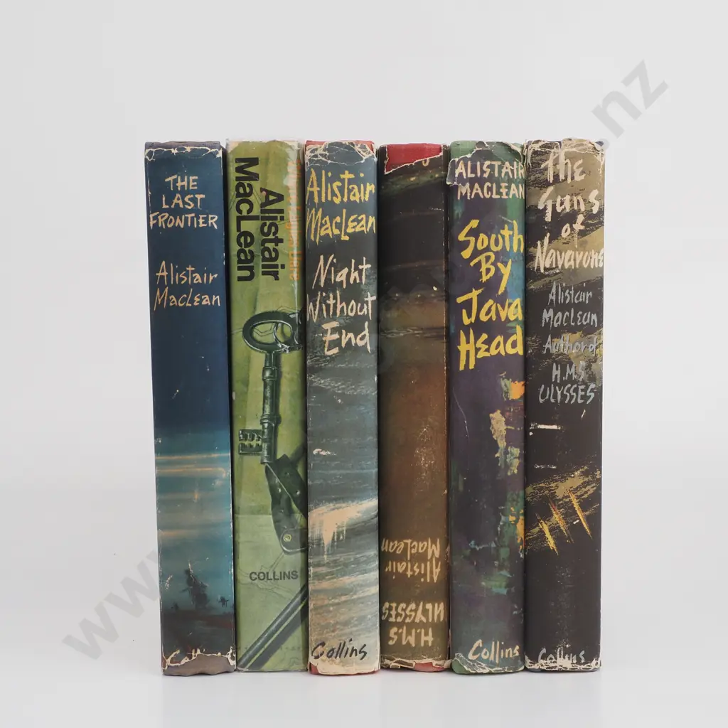6 x Alister MacLean 1st Editions Image 1++