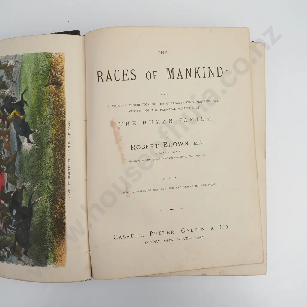 Robert Brown - The Races of Mankind Image 1++