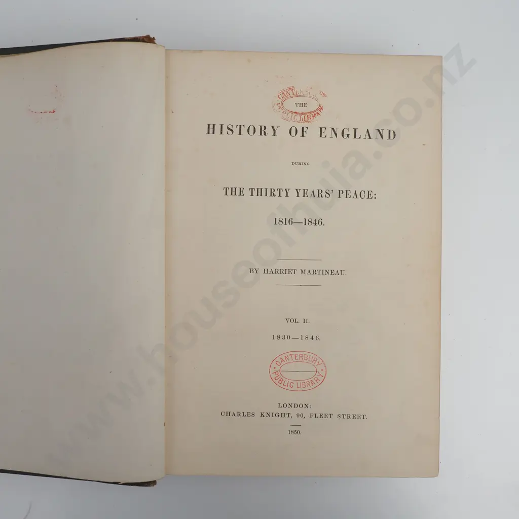 Harriet Martineau - The History Of England, 1850 Image 1++