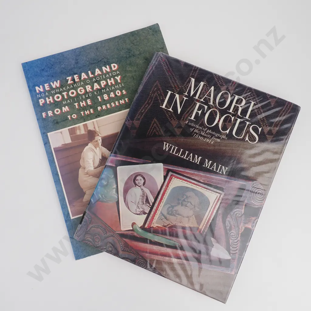 New Zealand Photography from the 1840s to the Present & Maori in Focus a Selection of Photographs of the Maori from 1850 Image 1++