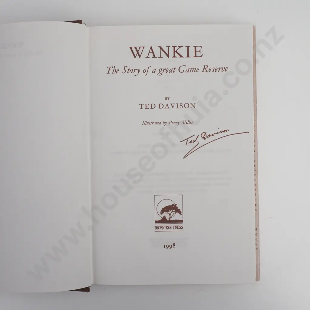 Davison, Ted; Wankie - The Story of a Great Game Reservation Image 1++