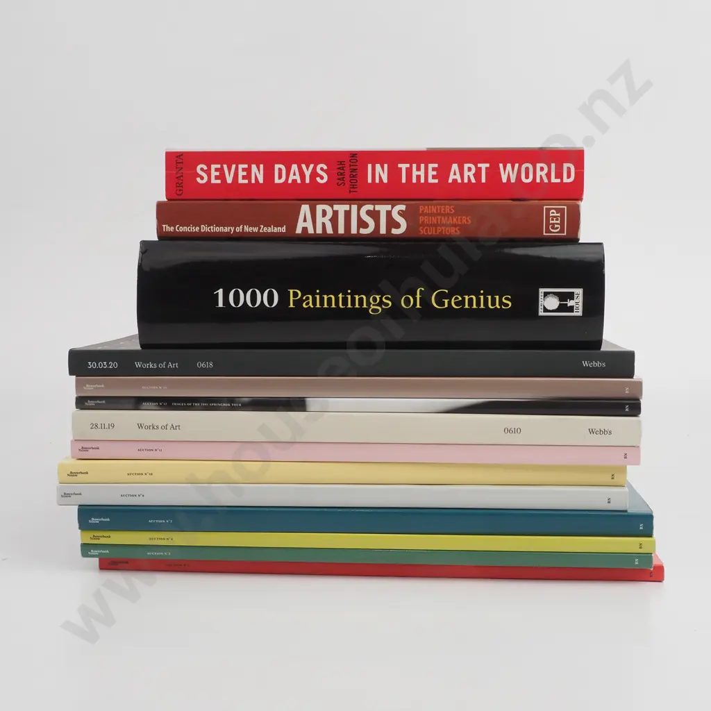 Collection of 14 Art Books - History and Catalogues Image 1++
