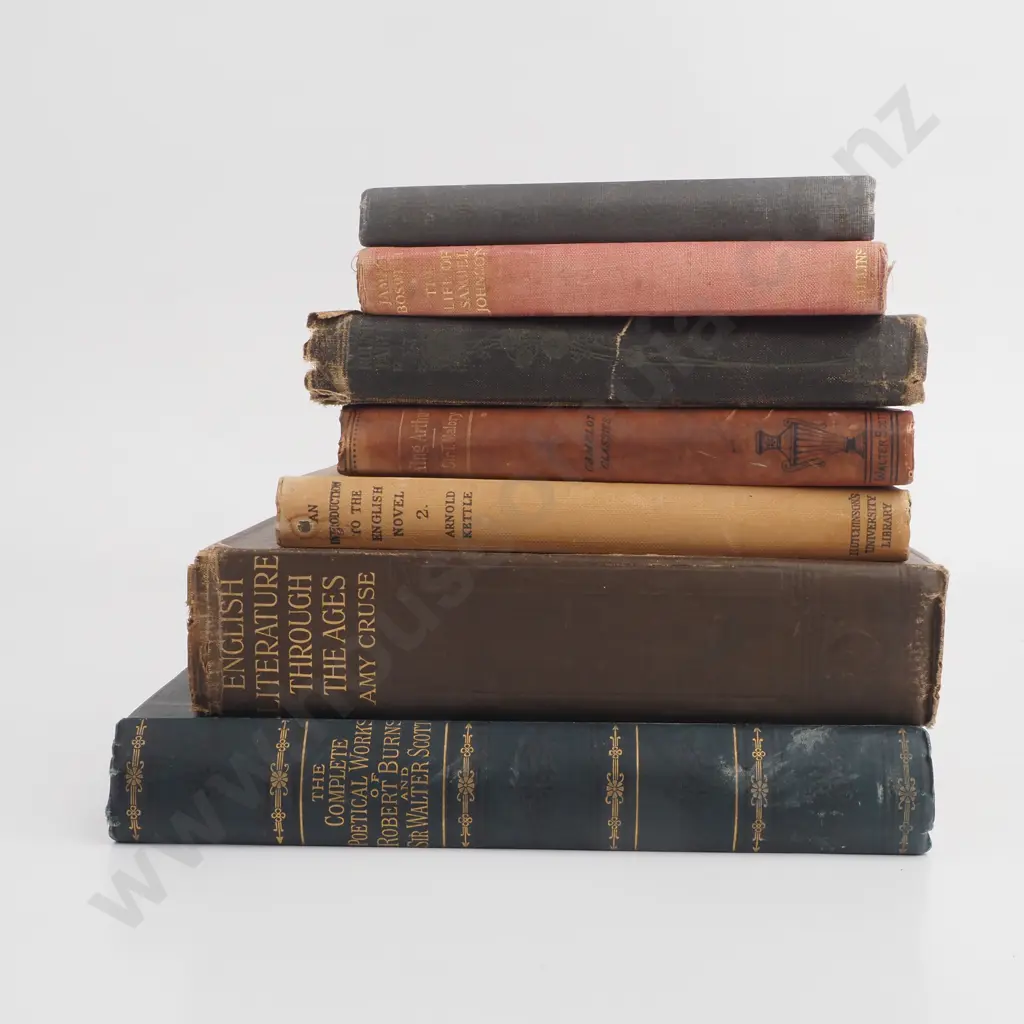 7 English Literature Books Image 1++
