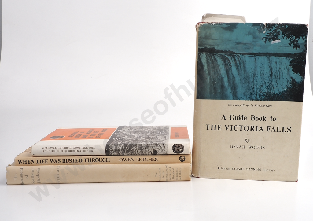 Stent, Vere; A Personal Record of Some Incidents in the Life of Cecil Rhodes plus 3 others Image 1++