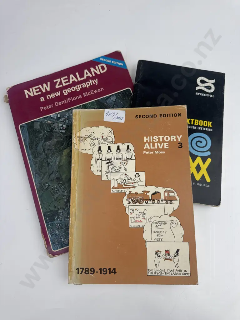 Moss, Peter; History Alive, Book 3 (1789-1914) and two others Image 1++