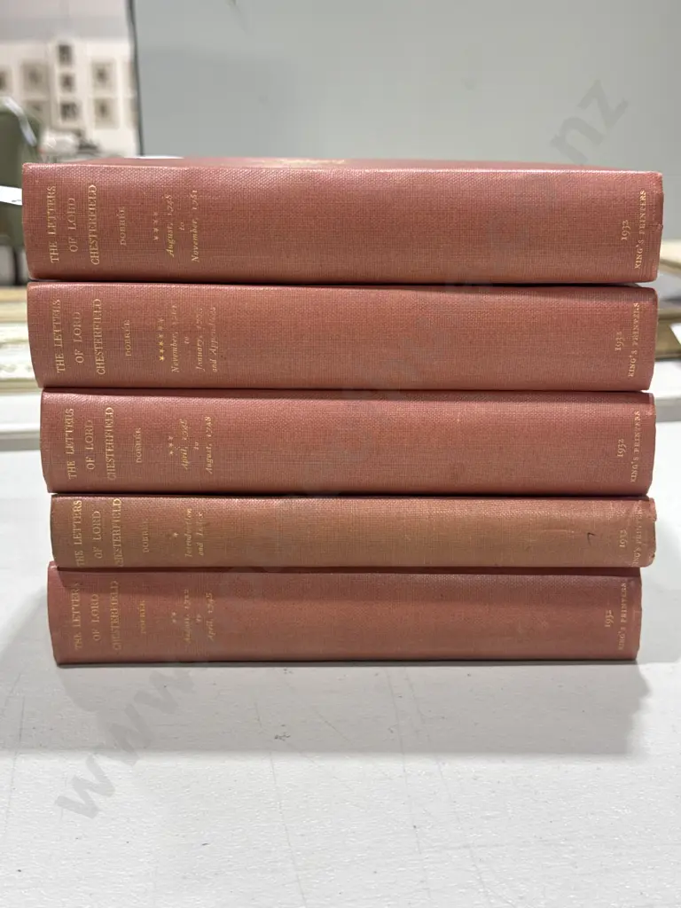 The letters of Philip Dormer Stanhope, 4th Earl of Chesterfield Image 1++