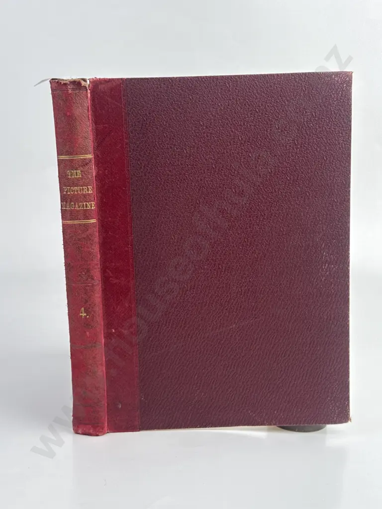 The Picture Magazine, Vol. 4, Hardback, Jan 1893 Image 1++
