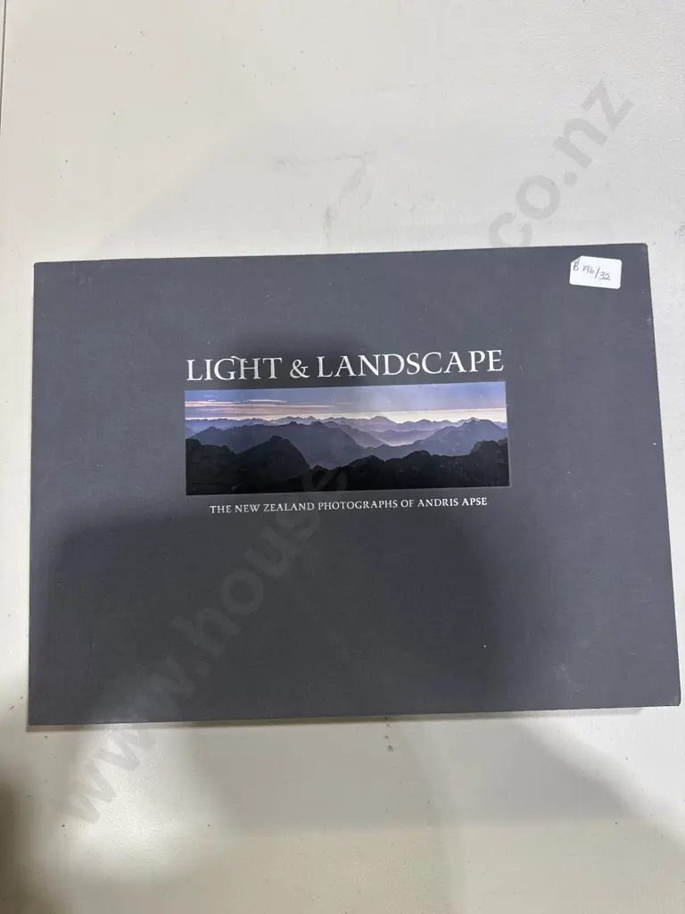 LIght & Landscape:The New Zealand Photographs of Andris Apse, Published by Potton & Burton Image 1++
