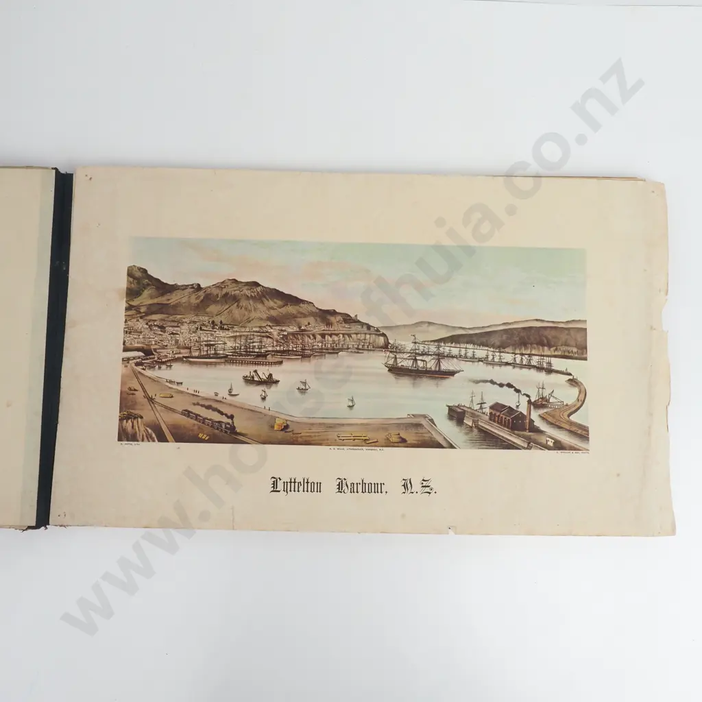Edward Wakefield -'New Zealand illustrated, The Story of New Zealand & Descriptions of its Cities & Towns Image 1++