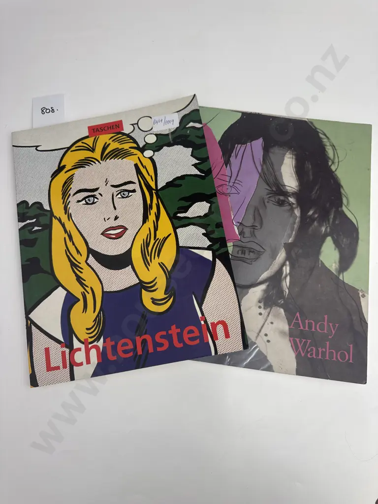 Two Books on Pop Art - Warhol & Lichenstein - Published by Taschen Image 1++