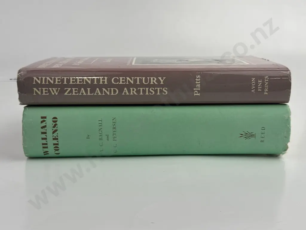 Two Books About New Zealanders & New Zealand Artists Image 1++