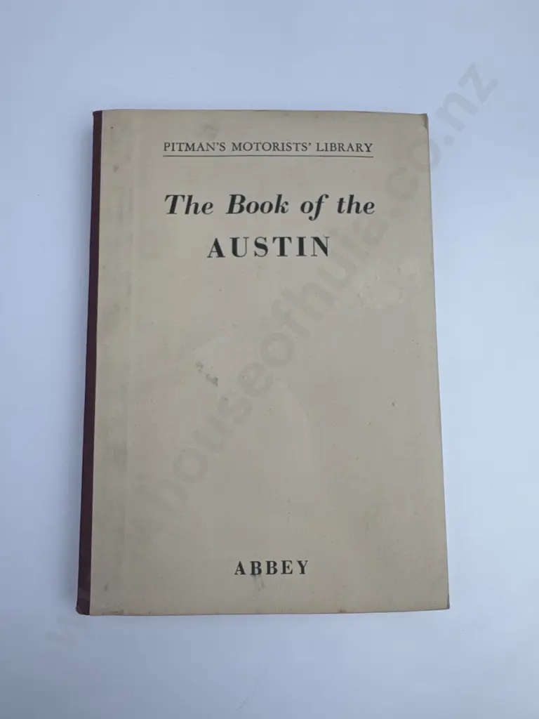 Abbey, Staton; The Book of the Austin Image 1++
