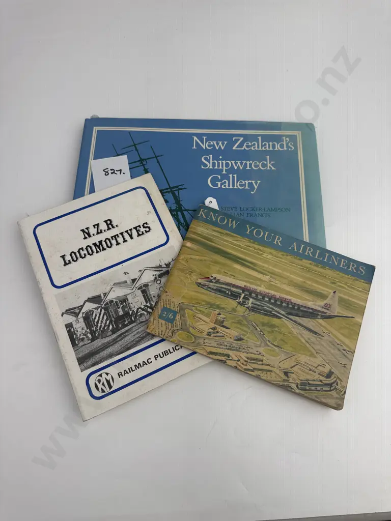 Collection of Three Books - Transportation Image 1++