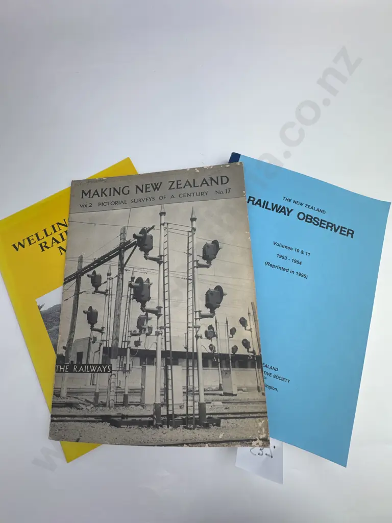Three Railway Related Publications Image 1++