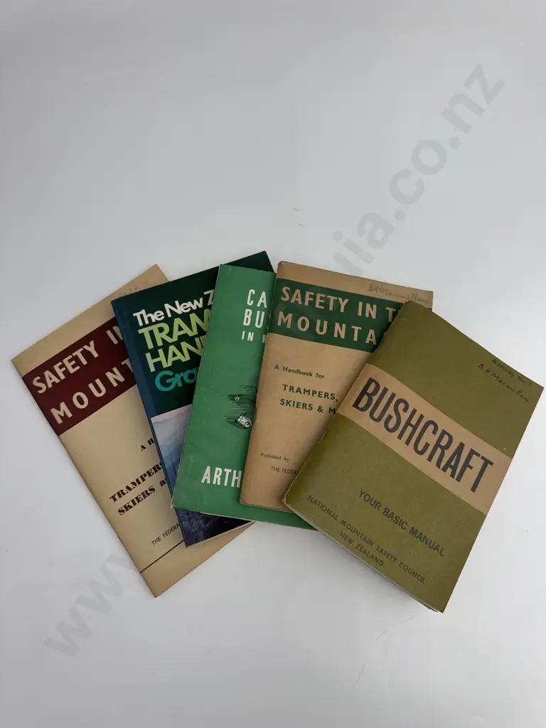 Five Books on Mountaineering & Bushcraft Advice Image 1++