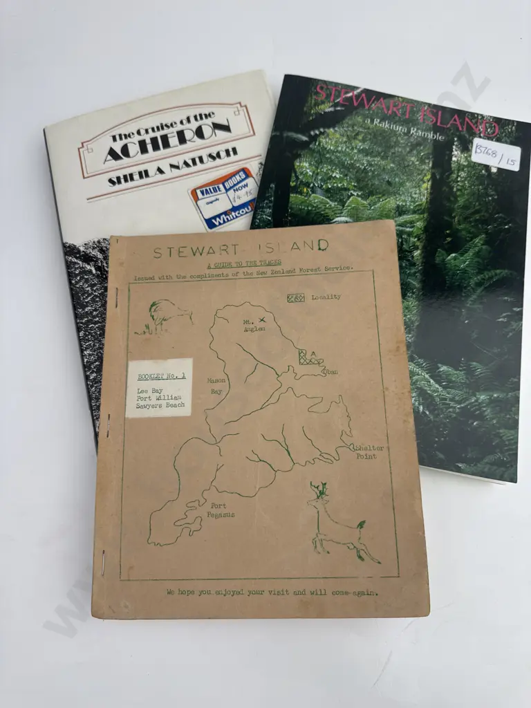 Three  Books on  Stewart Island Image 1++