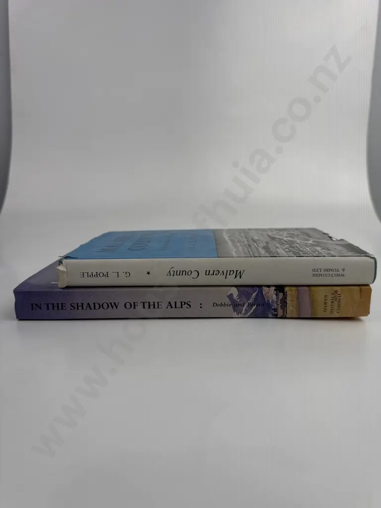 Two Books - In the Shadow of the Alps & A History of Malvern County Image 1++