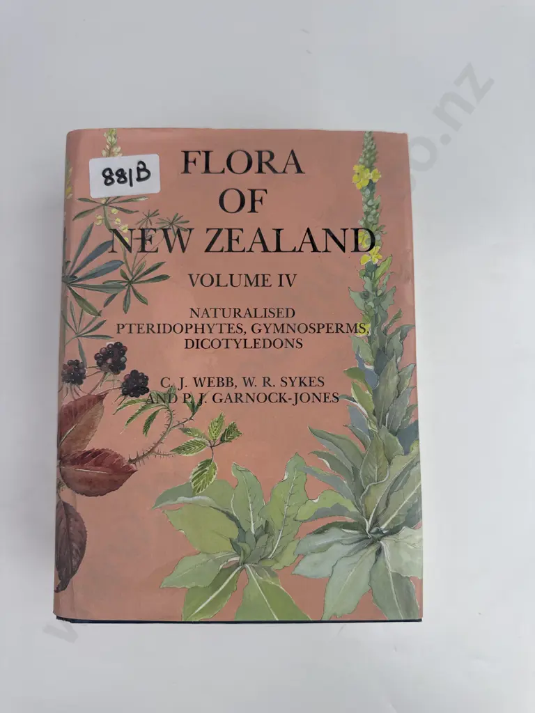 C. J. Webb, W. R. Sykes and P. J. Garnock-Jones, Flora of New Zealand, Naturalised Pteridophytes, Gymnosperms, Dicotyled Image 1++