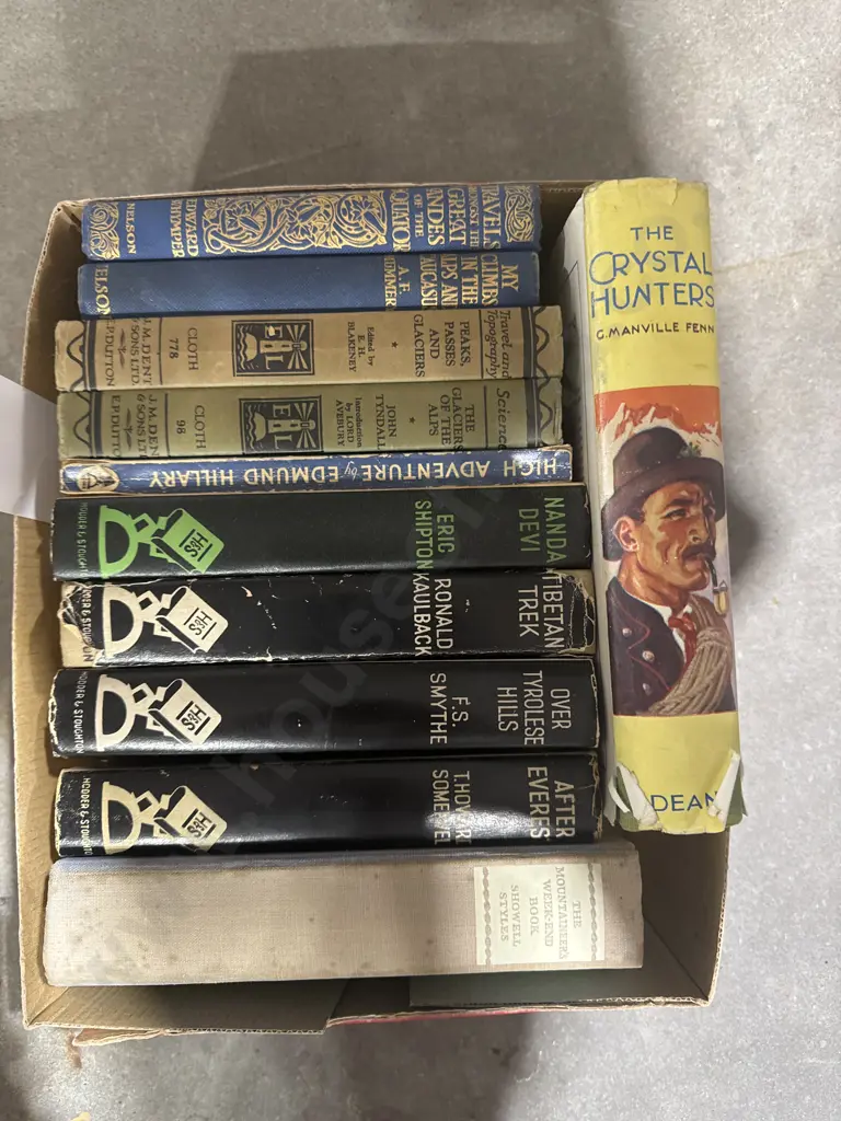 Large Assortment of Adventure & Mountaineering Books Image 1++