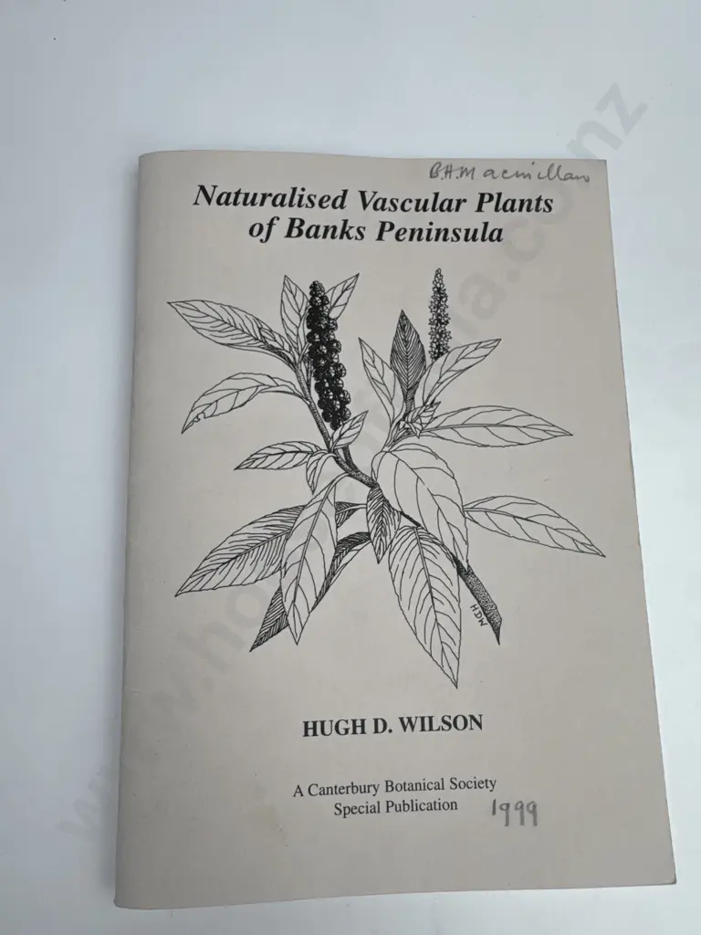 New Zealand Flora & Plant Books & Catalogues Image 1++