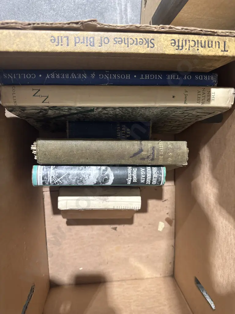 Collection Of  Books on Birds & Naturalists Image 1++