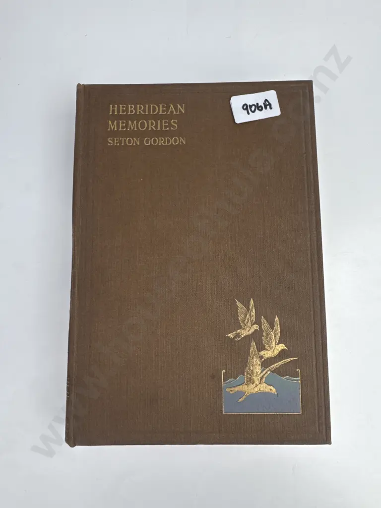 Gordon S - 'Hebridean Memories'  Published by Cassell and Company, Limited, London, 1923  First Edition Hardcover Image 1++
